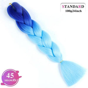Long Ombre Jumbo Hair Accessories - Ctoox