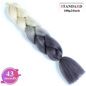 Long Ombre Jumbo Hair Accessories - Ctoox