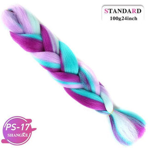 Long Ombre Jumbo Hair Accessories - Ctoox