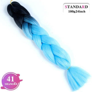 Long Ombre Jumbo Hair Accessories - Ctoox
