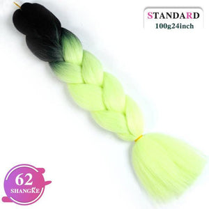 Long Ombre Jumbo Hair Accessories - Ctoox