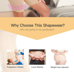 Seamless Women High Waist Slimming Tummy Control Panties - Ctoox