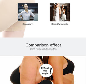 Seamless Women High Waist Slimming Tummy Control Panties - Ctoox