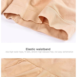 Seamless Women High Waist Slimming Tummy Control Panties - Ctoox