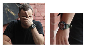 Men Military Watch 50m Waterproof - Ctoox