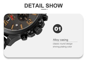 Waterproof Sport Wrist Watch - Ctoox