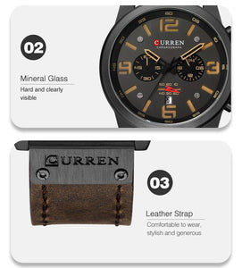 Waterproof Sport Wrist Watch - Ctoox