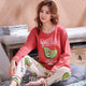 Women Pajamas Set Spring Autumn - Ctoox