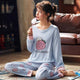 Women Pajamas Set Spring Autumn - Ctoox