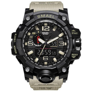 Men Military Watch 50m Waterproof - Ctoox