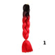 Crochet Braids Kanekalon Synthetic Hair 24 inch - Ctoox