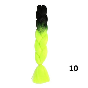 Crochet Braids Kanekalon Synthetic Hair 24 inch - Ctoox