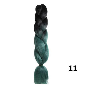 Crochet Braids Kanekalon Synthetic Hair 24 inch - Ctoox