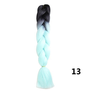 Crochet Braids Kanekalon Synthetic Hair 24 inch - Ctoox