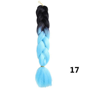Crochet Braids Kanekalon Synthetic Hair 24 inch - Ctoox