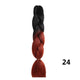 Crochet Braids Kanekalon Synthetic Hair 24 inch - Ctoox