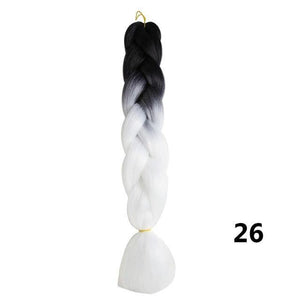 Crochet Braids Kanekalon Synthetic Hair 24 inch - Ctoox