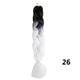 Crochet Braids Kanekalon Synthetic Hair 24 inch - Ctoox