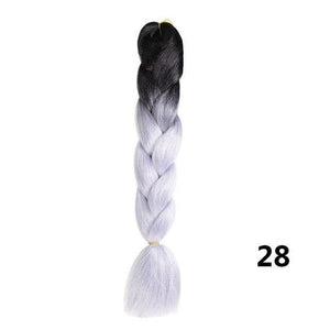 Crochet Braids Kanekalon Synthetic Hair 24 inch - Ctoox