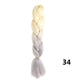 Crochet Braids Kanekalon Synthetic Hair 24 inch - Ctoox