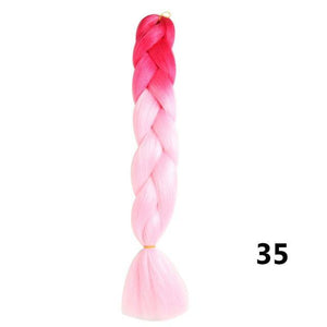 Crochet Braids Kanekalon Synthetic Hair 24 inch - Ctoox