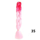 Crochet Braids Kanekalon Synthetic Hair 24 inch - Ctoox