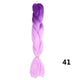 Crochet Braids Kanekalon Synthetic Hair 24 inch - Ctoox
