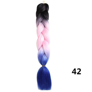 Crochet Braids Kanekalon Synthetic Hair 24 inch - Ctoox