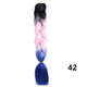 Crochet Braids Kanekalon Synthetic Hair 24 inch - Ctoox
