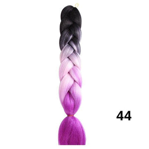 Crochet Braids Kanekalon Synthetic Hair 24 inch - Ctoox