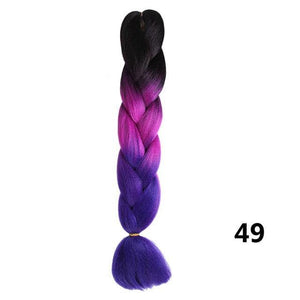 Crochet Braids Kanekalon Synthetic Hair 24 inch - Ctoox