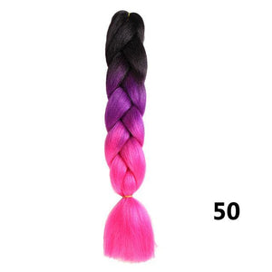 Crochet Braids Kanekalon Synthetic Hair 24 inch - Ctoox