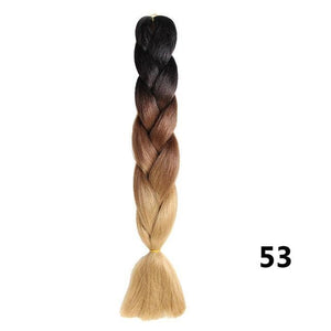 Crochet Braids Kanekalon Synthetic Hair 24 inch - Ctoox