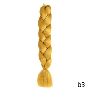 Crochet Braids Kanekalon Synthetic Hair 24 inch - Ctoox