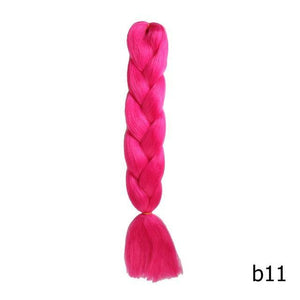 Crochet Braids Kanekalon Synthetic Hair 24 inch - Ctoox