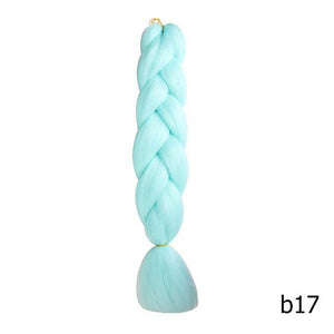 Crochet Braids Kanekalon Synthetic Hair 24 inch - Ctoox