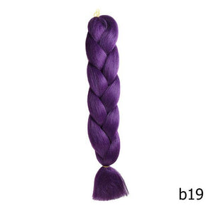 Crochet Braids Kanekalon Synthetic Hair 24 inch - Ctoox