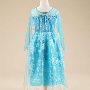 Fancy Girl Princess Elsa Dress - Ctoox