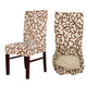 Flower Printing Removable Chair Cover - Ctoox