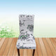 Flower Printing Removable Chair Cover - Ctoox