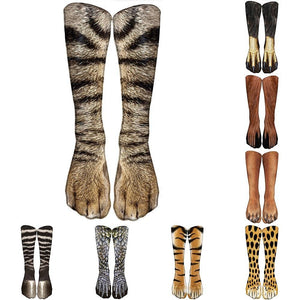 Cotton Socks Women Funny Print Animal Socks - Ctoox