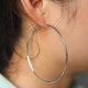 Trendy Large Hoop Earrings - Ctoox