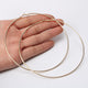Trendy Large Hoop Earrings - Ctoox