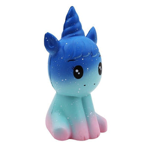 Jumbo Kawaii Colorful Galaxy Unicorn Squishy Doll - Ctoox