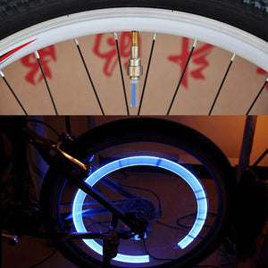 Bike Wheel  valve caps LED Light - Ctoox