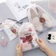 Brown Bear Transparent Cosmetic Bag - Ctoox