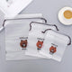 Brown Bear Transparent Cosmetic Bag - Ctoox