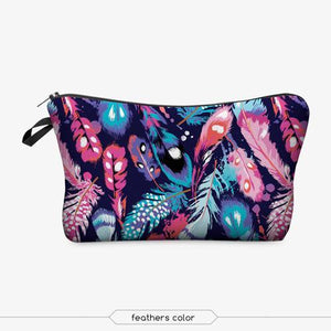 Printing Makeup Bags With Multi color Pattern - Ctoox