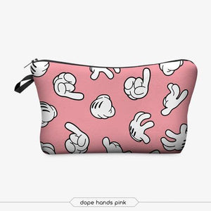 Printing Makeup Bags With Multi color Pattern - Ctoox