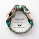 Fabric Cross Knotted Bow Chiffon Floral Hair Band